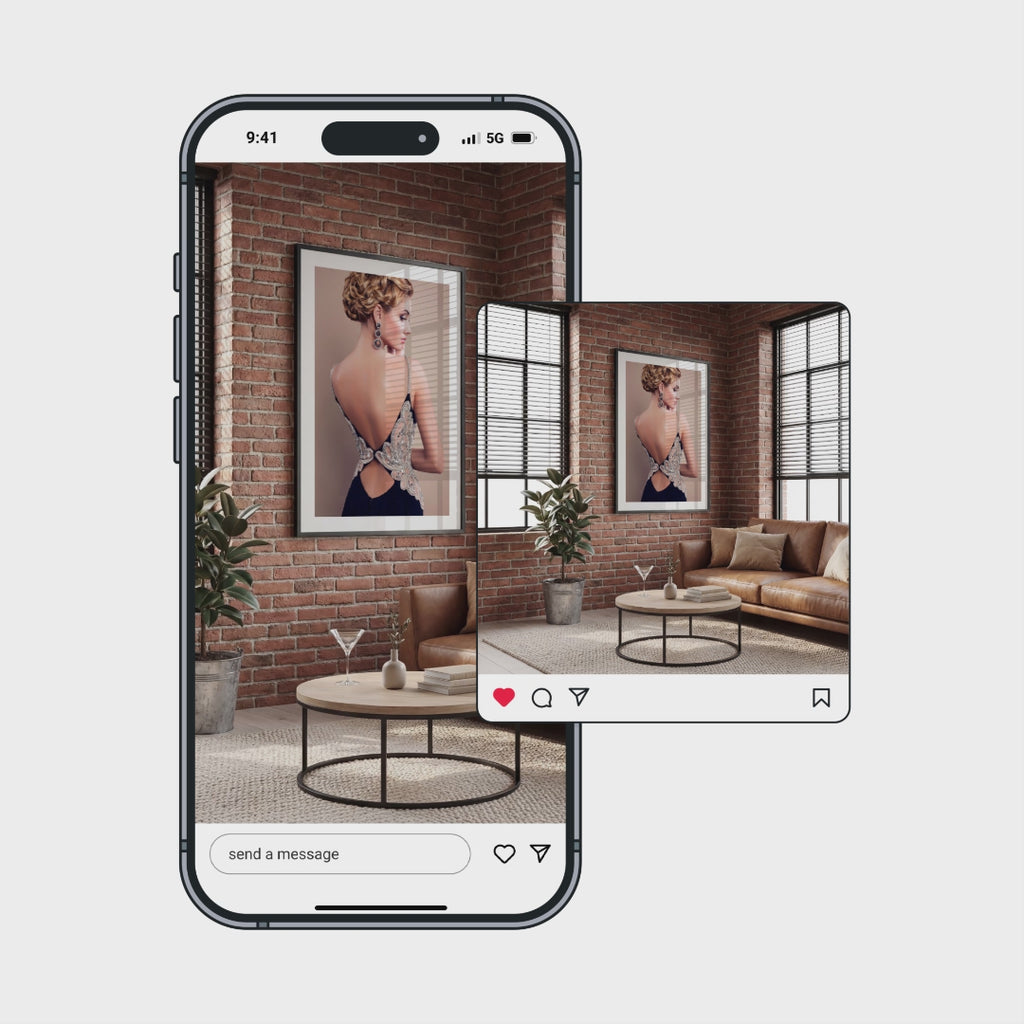 Industrial Loft Living Room Video Mockup