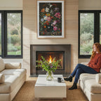 Contemporary Living Room Photo Mockup