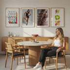 Mid-Century Modern Gallery Wall Photo Mockup