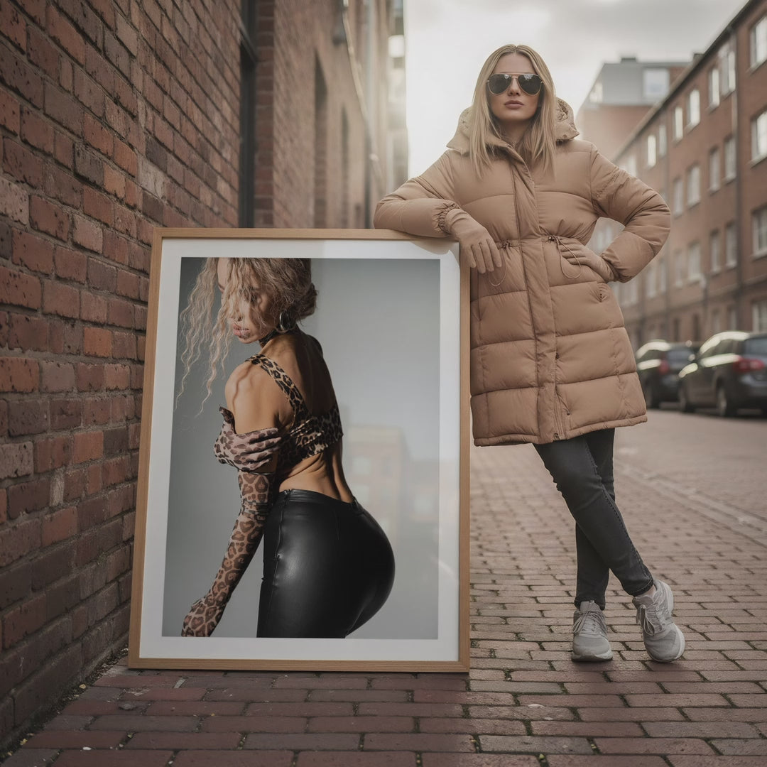 Quiet City Street Photo Mockup