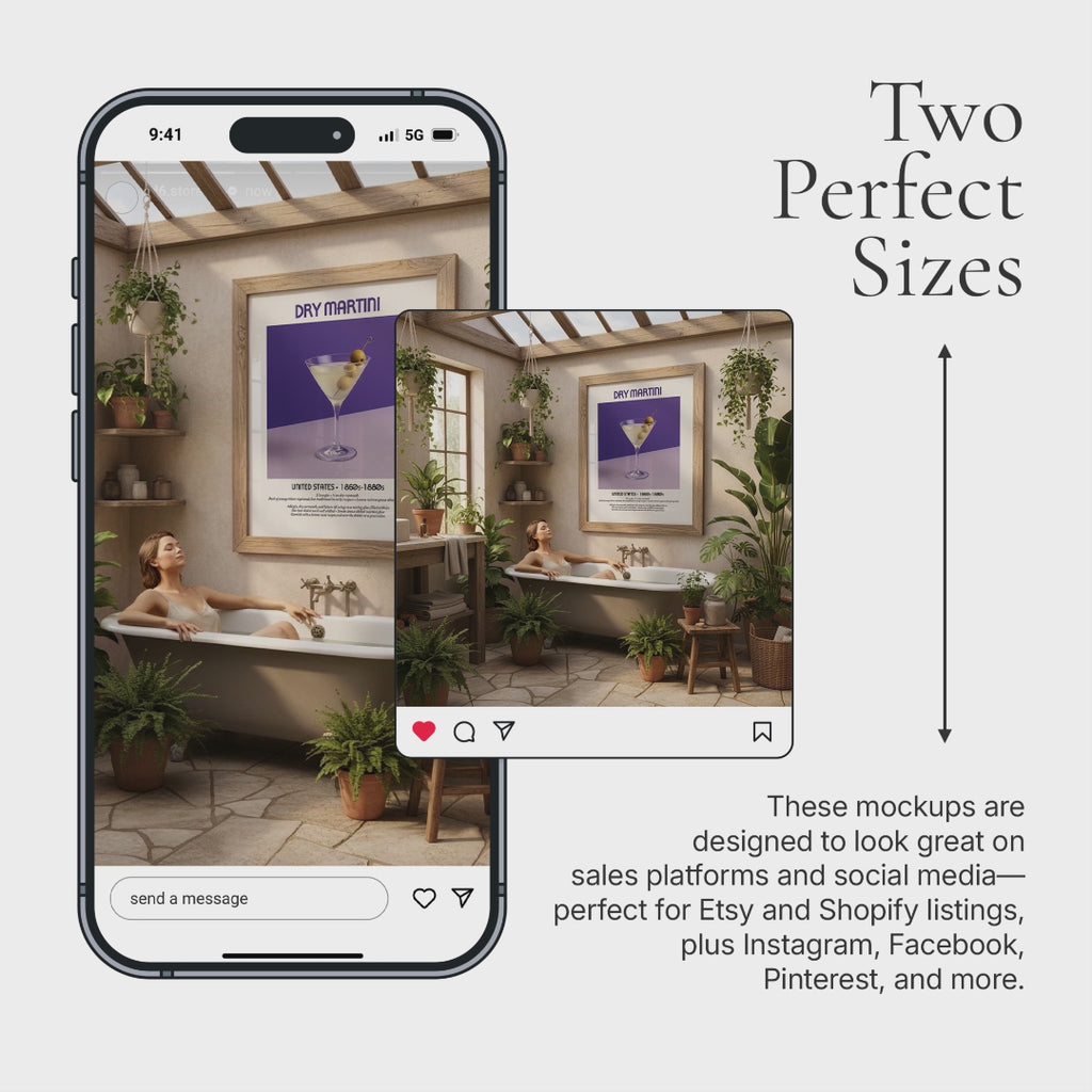 Greenhouse Bathroom Video Mockup