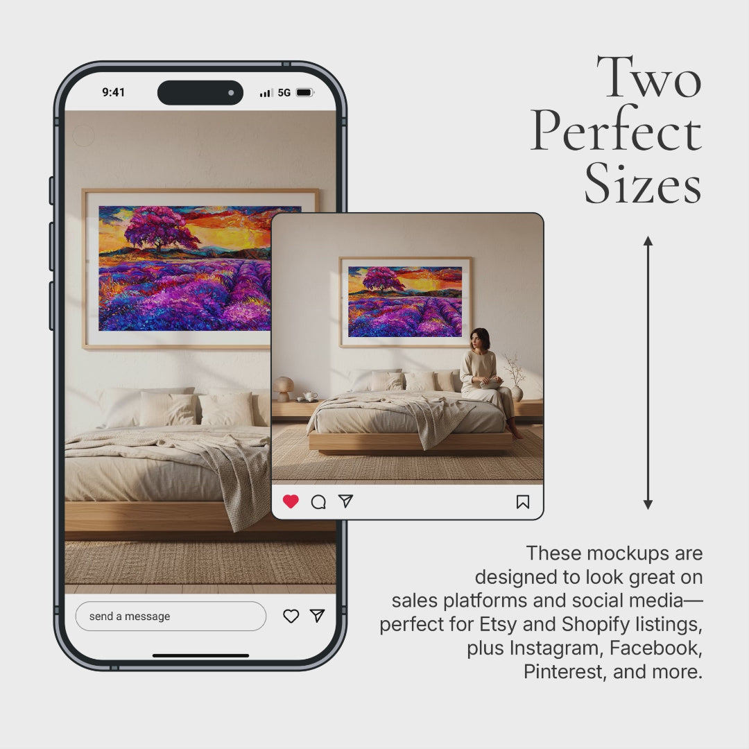 Japandi Bedroom Video Mockup
