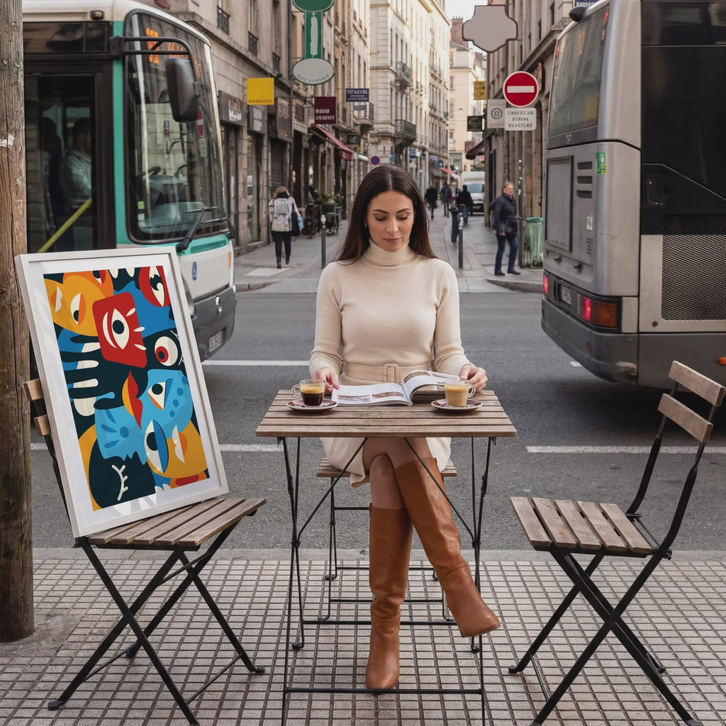 Streetside Cafe Photo Mockup