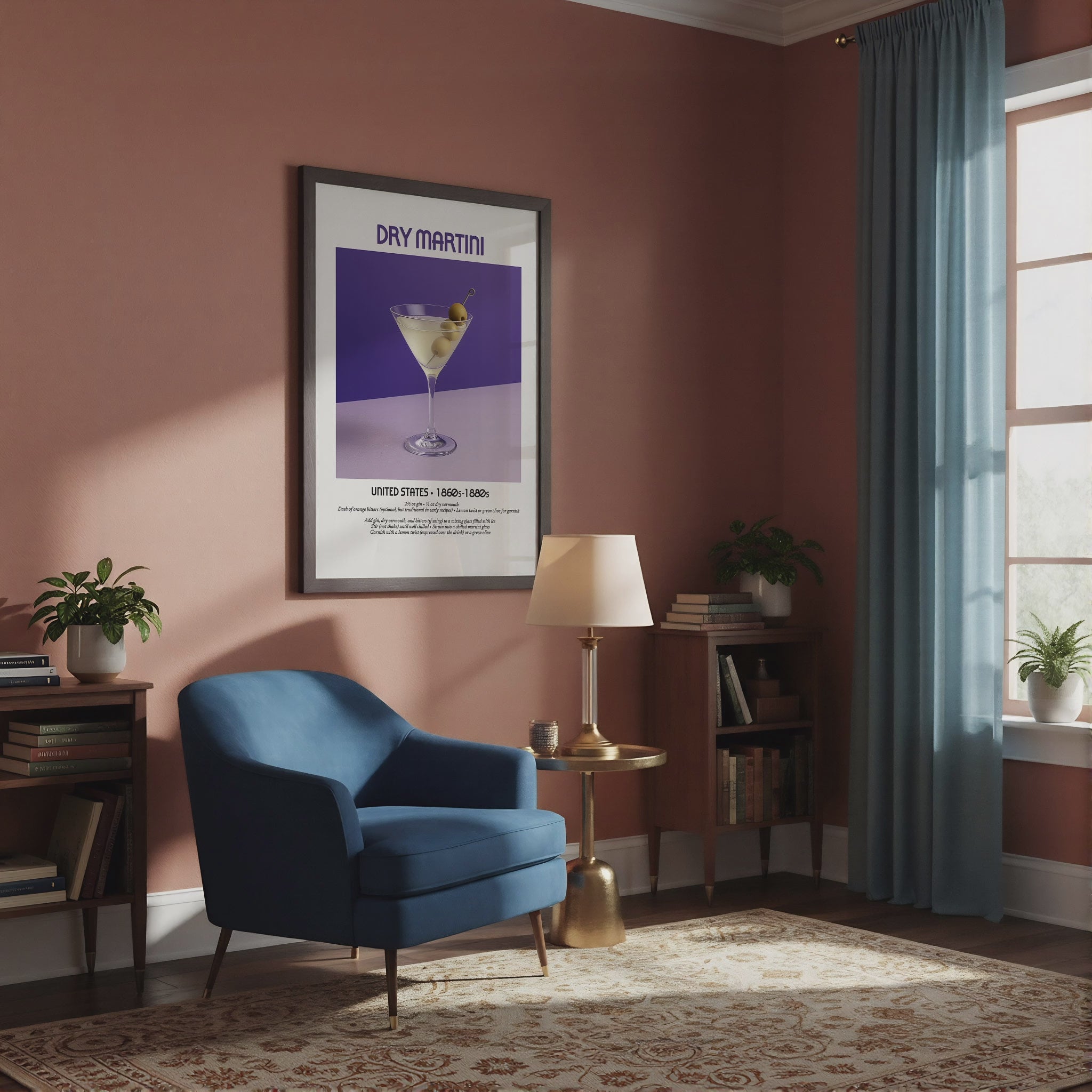 Traditional Living Room Photo Mockup