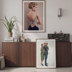 Mid-Century Modern Living Room Photo Mockup