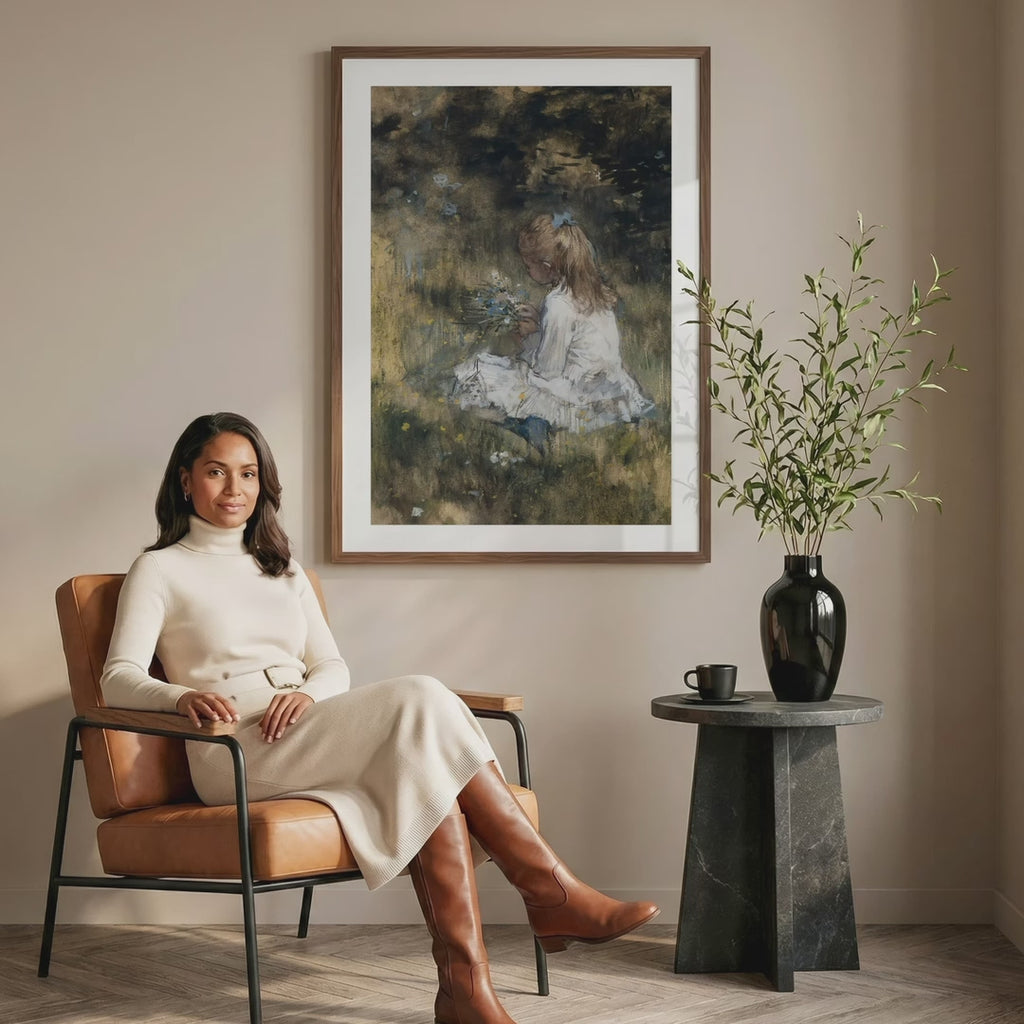 Minimalist Living Room Photo Mockup