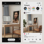 Minimalist Home Office Video Mockup