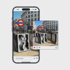 Busy City Street Video Mockup