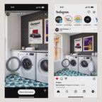 Contemporary Laundry Room Video Mockup