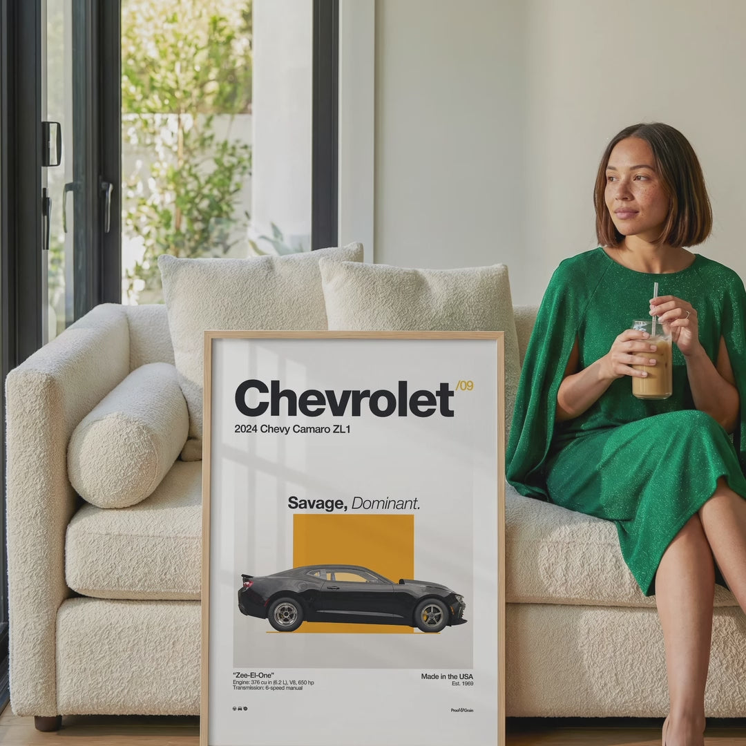 Minimalist Living Room Photo Mockup