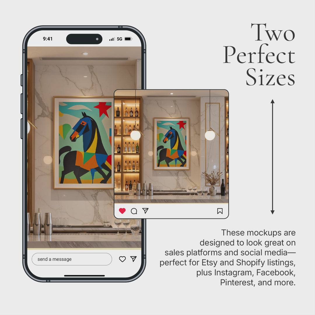 Traditional Restaurant Bar Video Mockup