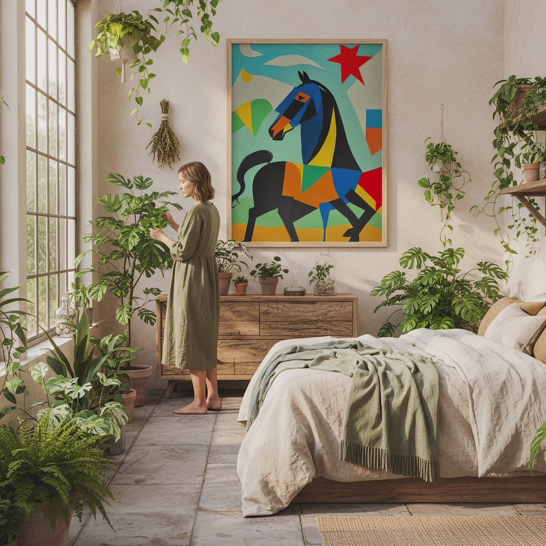 Greenhouse Bedroom Photo Mockup