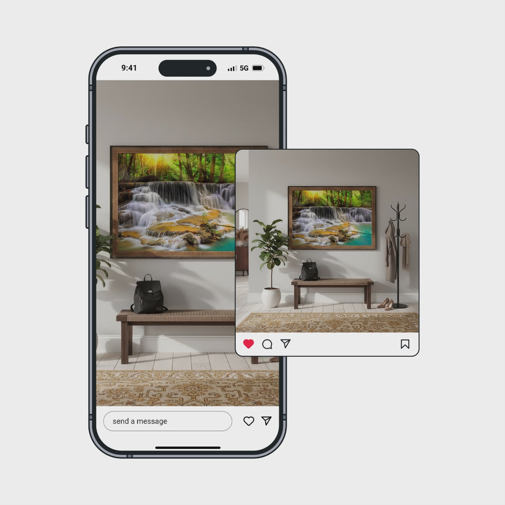 Minimalist Entryway Video Mockup