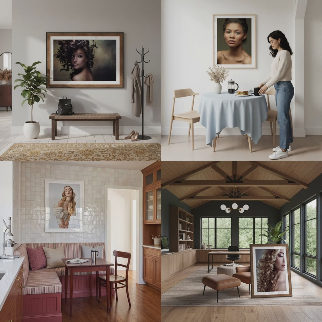 Wall Art Video Mockup Bundle — Lifestyle Moments v1