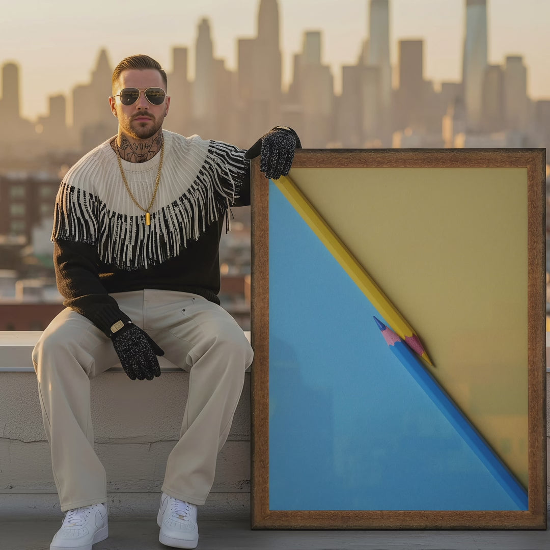 Urban Rooftop Photo Mockup