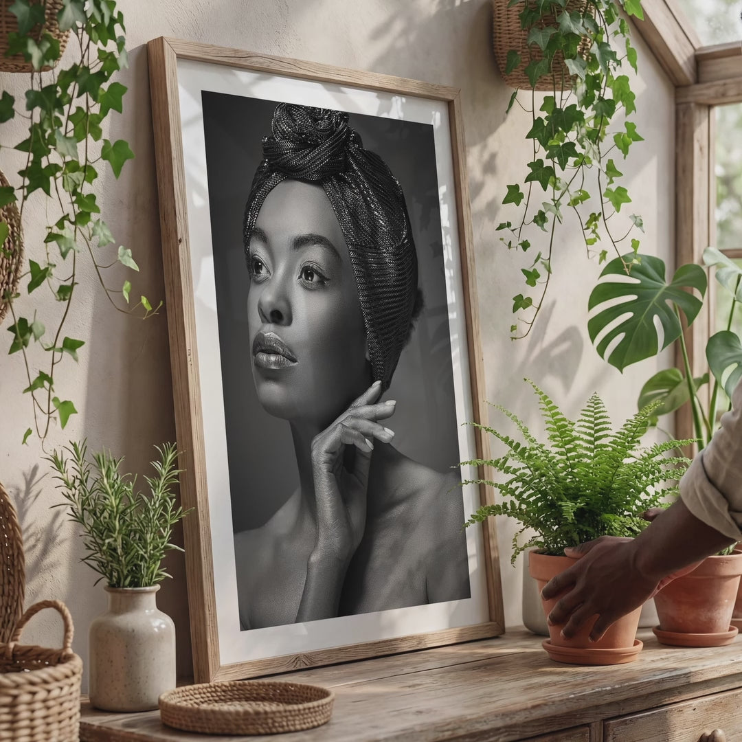 Greenhouse Bedroom Photo Mockup