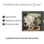 Greenhouse Living Room Video Mockup