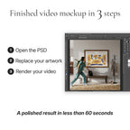 Minimalist Entryway Video Mockup