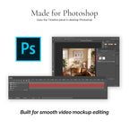 Contemporary Home Office Video Mockup