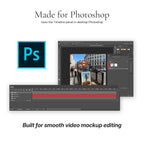 Busy City Street Video Mockup