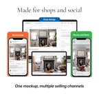 Bohemian Living Room Video Mockup