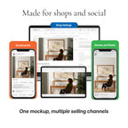 Mid-Century Modern Home Office Video Mockup