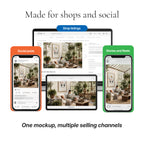 Greenhouse Living Room Video Mockup