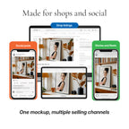 Mid-Century Modern Home Office Video Mockup