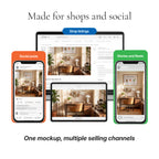 Contemporary Home Office Video Mockup