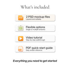 Organic Modern Living Room Video Mockup